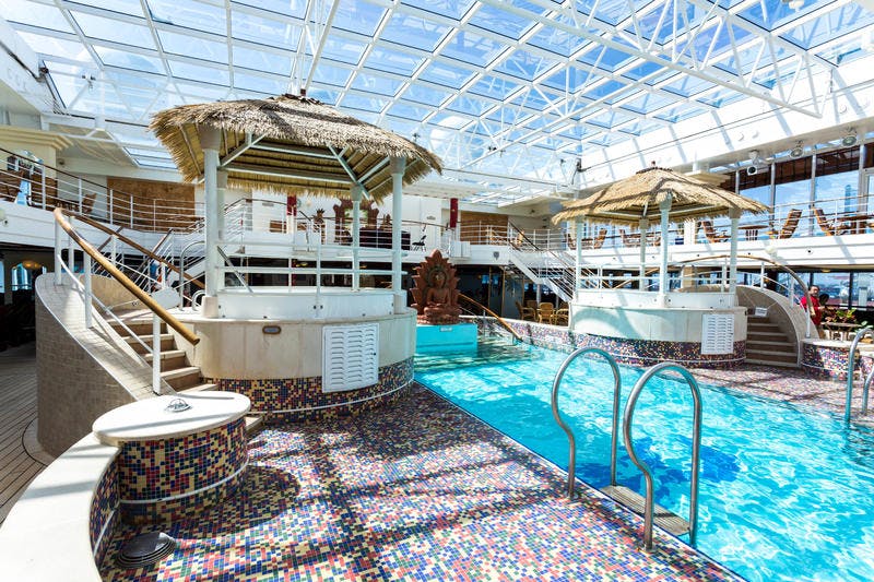 Lotus Pool on Island Princess Cruise Ship Cruise Critic