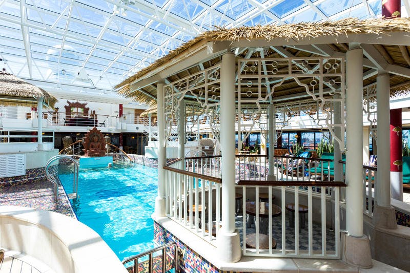 Lotus Pool on Island Princess Cruise Ship Cruise Critic