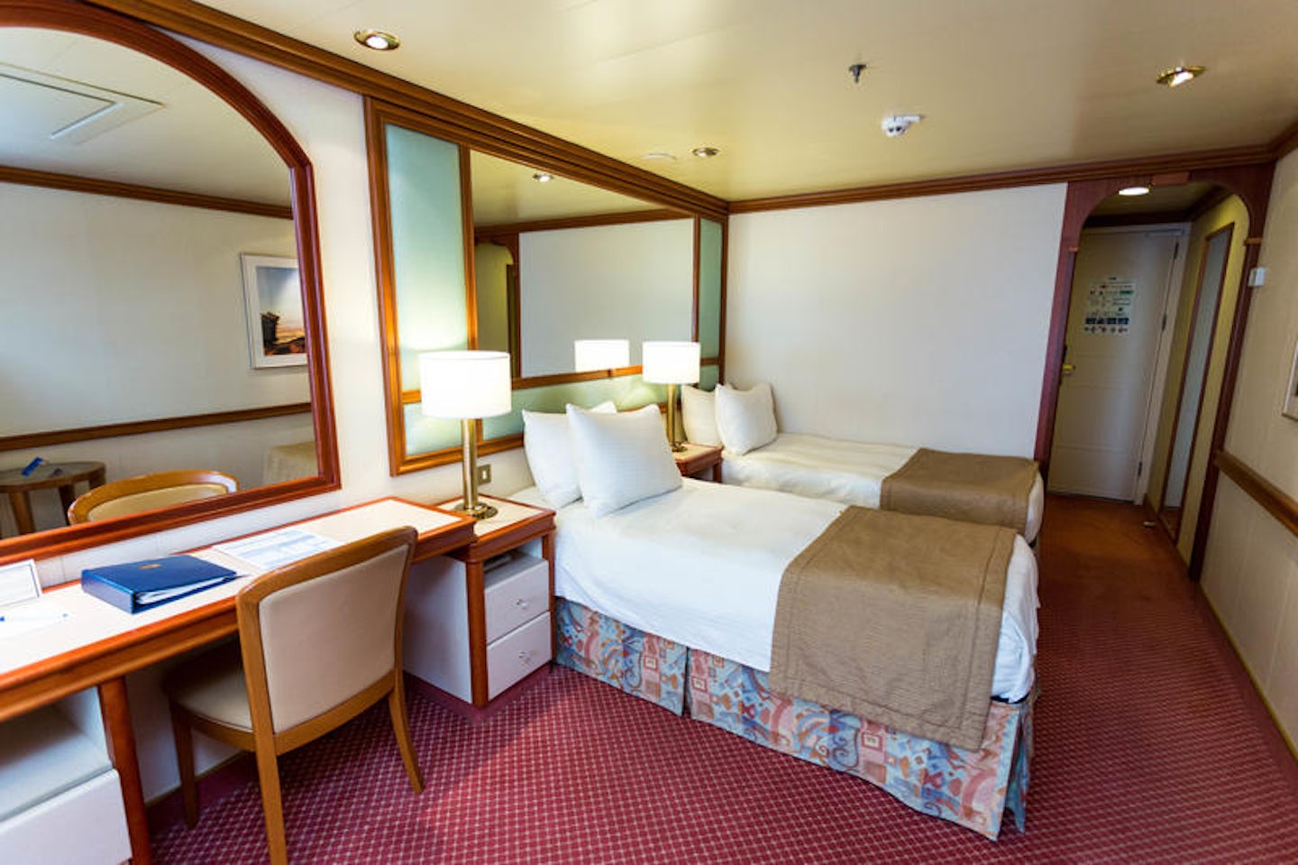 The Ocean-View Cabin on Island Princess