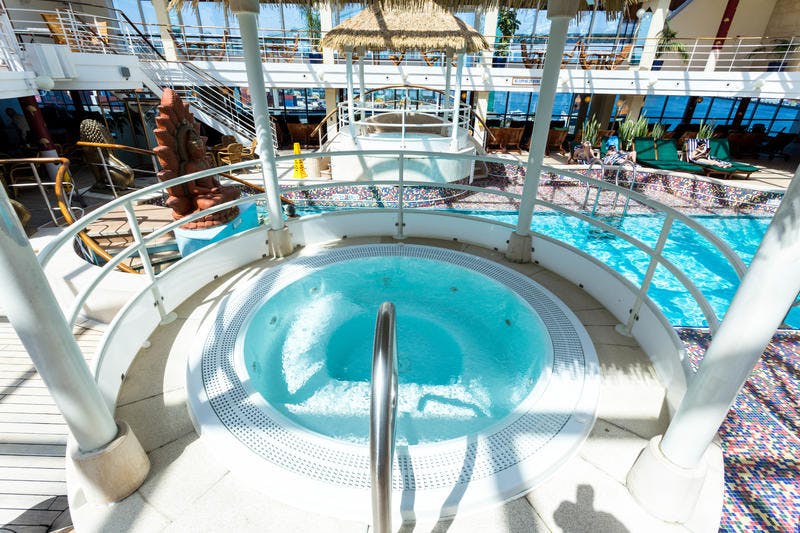 Lotus Pool on Island Princess Cruise Ship Cruise Critic