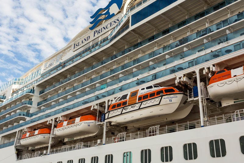 Boarding Area On Island Princess Cruise Ship - Cruise Critic