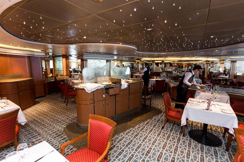 Bordeaux Dining Room on Island Princess Cruise Ship Cruise Critic