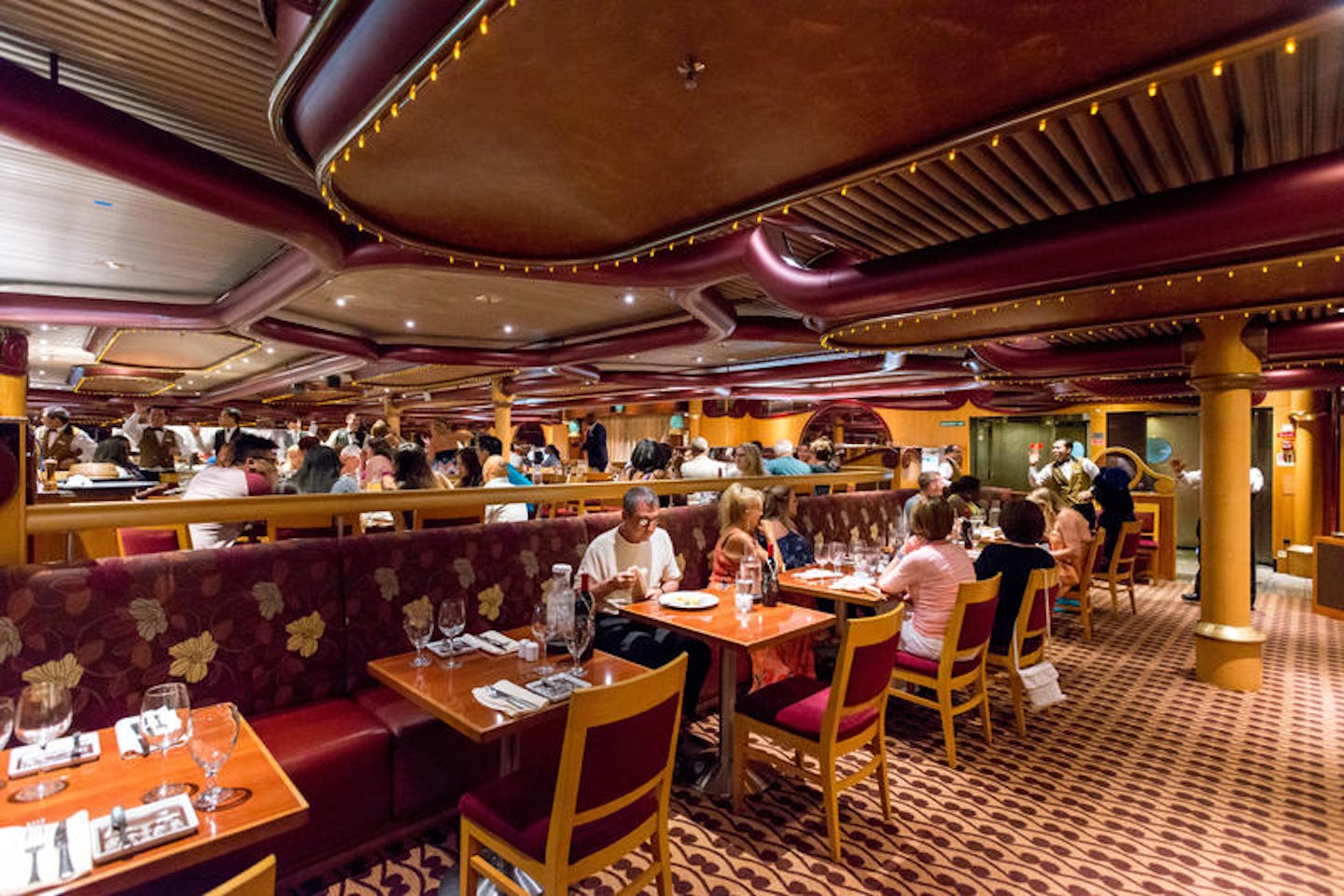 Elation Dining Room on Carnival Paradise