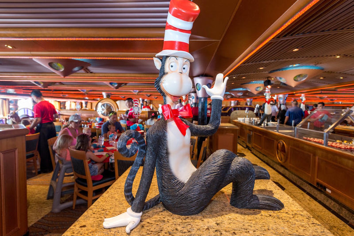 Green Eggs and Ham Breakfast on Carnival Paradise Cruise Ship - Cruise