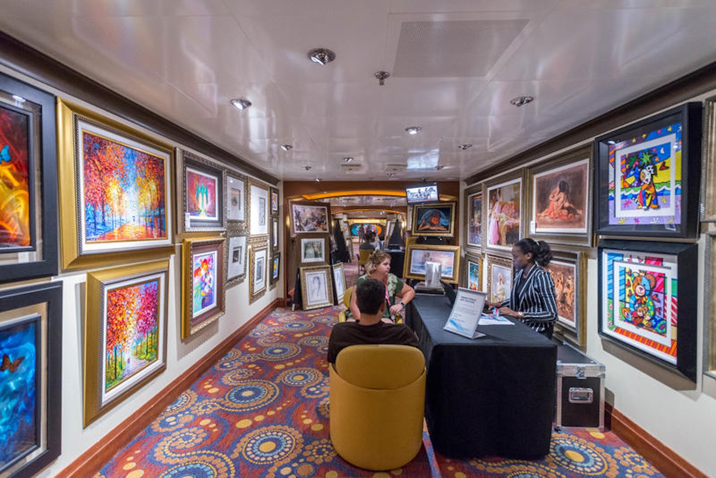 Art Gallery on Carnival Paradise
