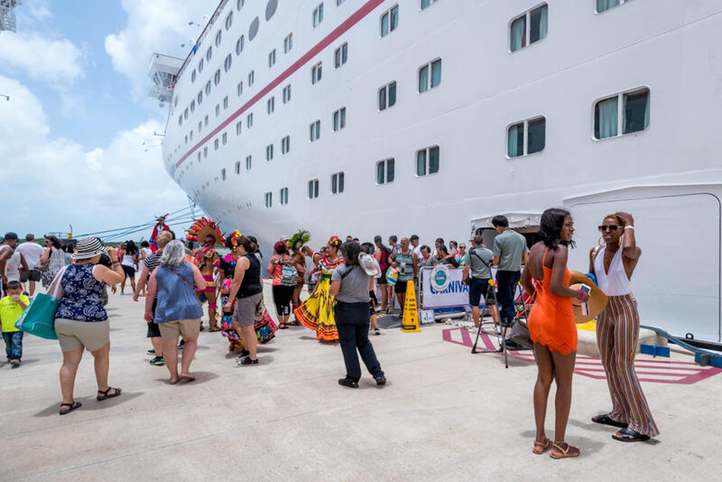 Ship Exterior on Carnival Paradise