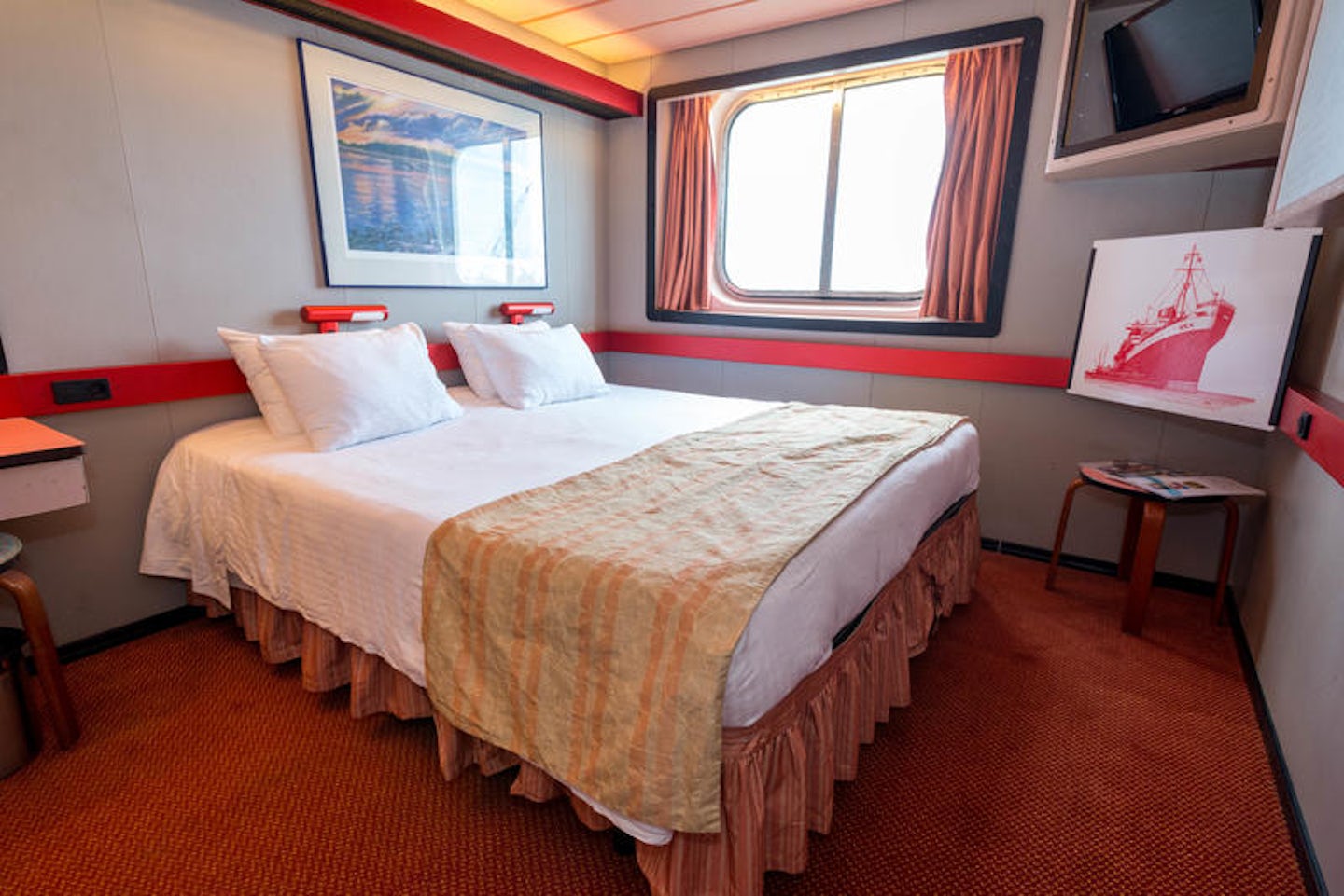 The Ocean-View Cabin on Carnival Paradise