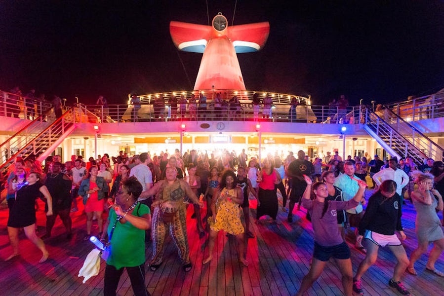 cruise ship dance party