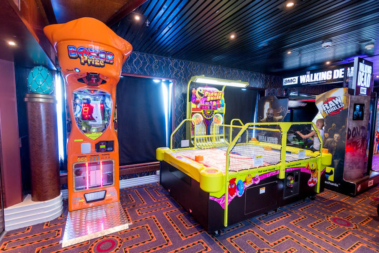 Video Arcade on Carnival Paradise