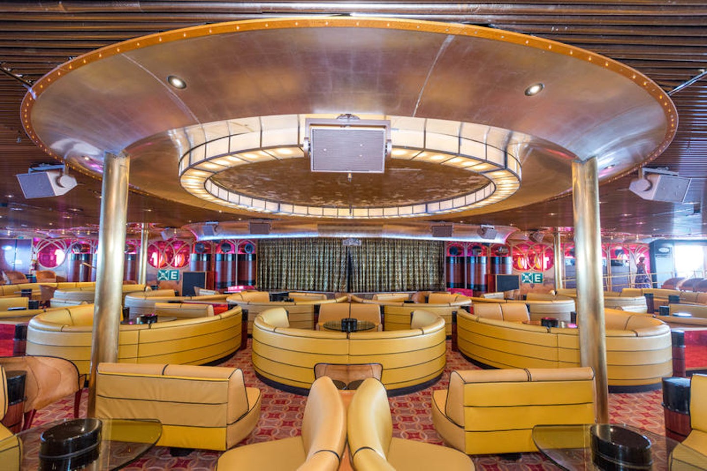 Queen Mary Lounge on Carnival Paradise