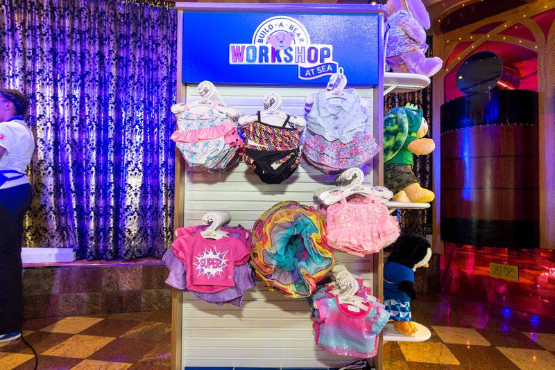 BuildABear at Sea on Carnival Paradise Cruise Ship Cruise