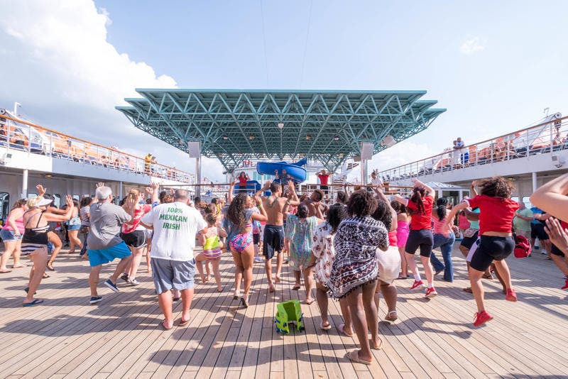 Deck Parties on Carnival Paradise Cruise Ship Cruise Critic