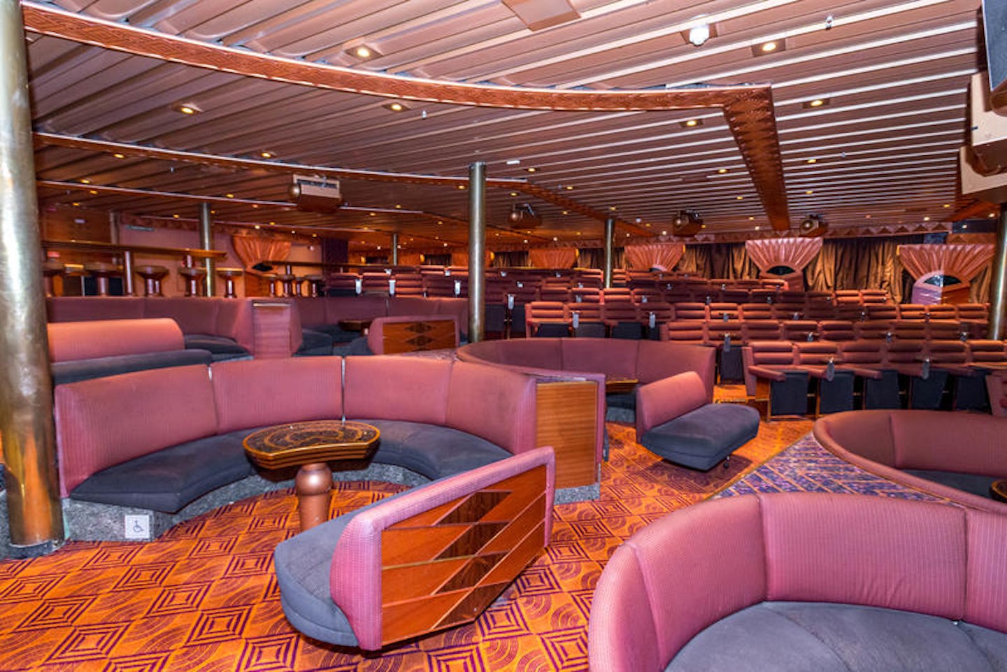 Normandie Lounge on Carnival Paradise