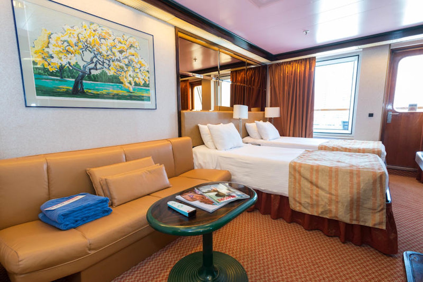 The Junior Suite on Carnival Paradise
