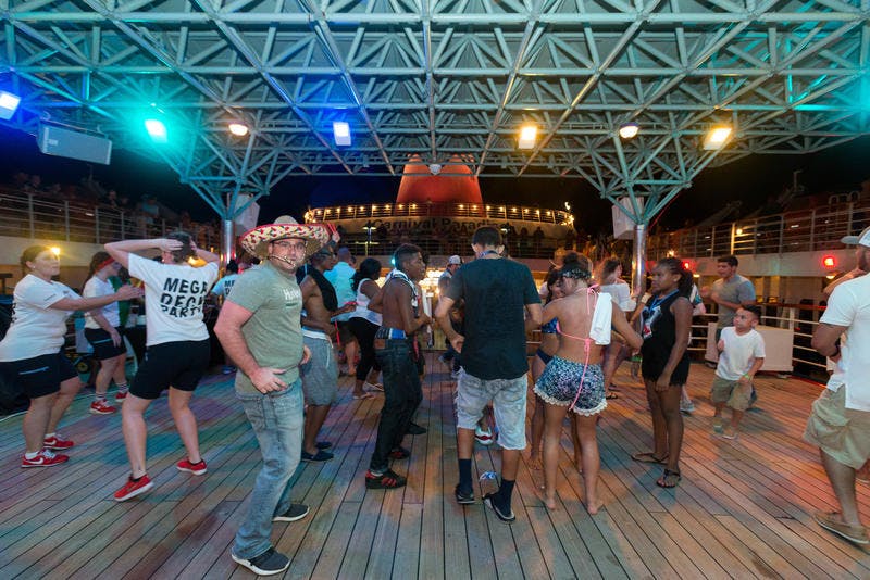 Deck Parties on Carnival Paradise Cruise Ship Cruise Critic
