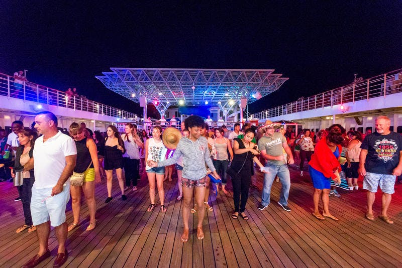 Deck Parties on Carnival Paradise Cruise Ship Cruise Critic