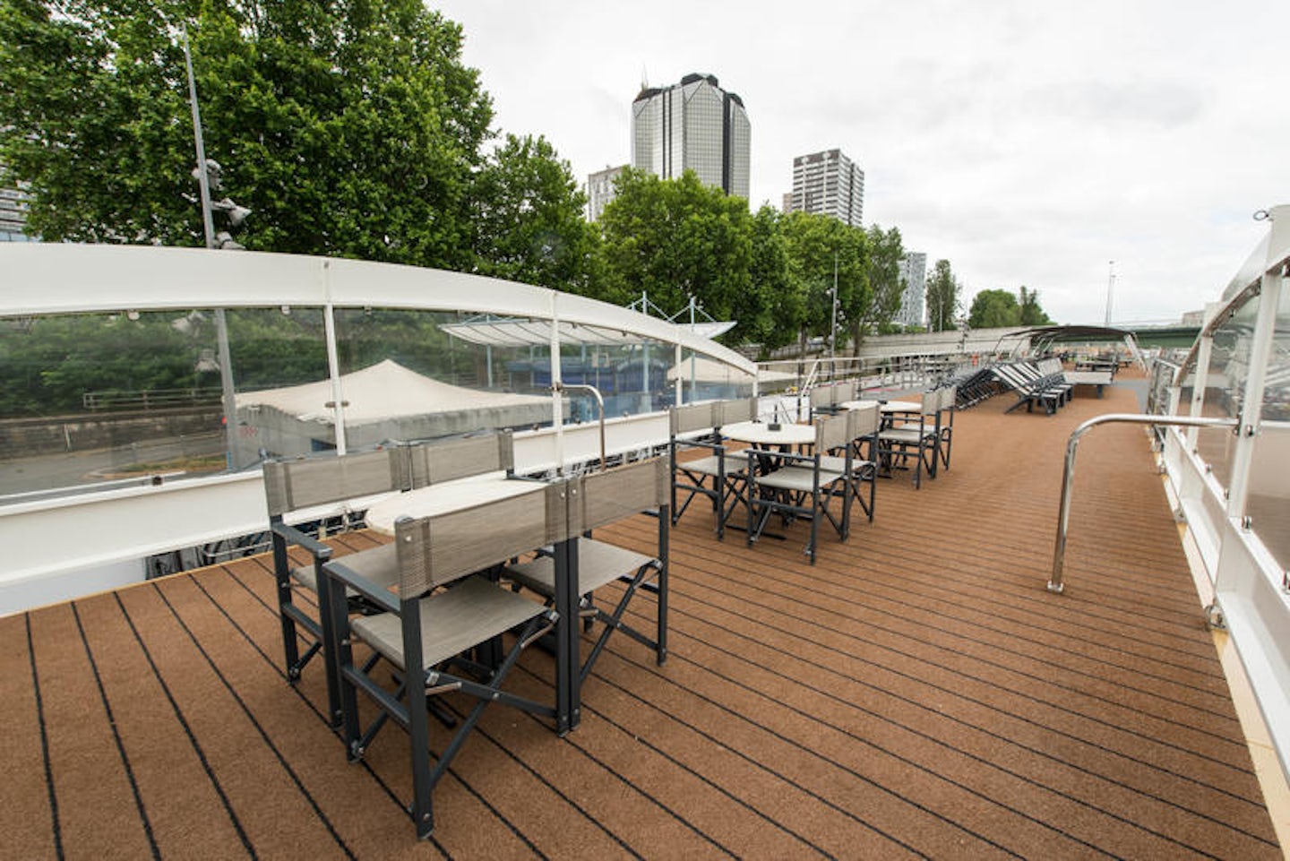 The Sky Deck on ms Sapphire