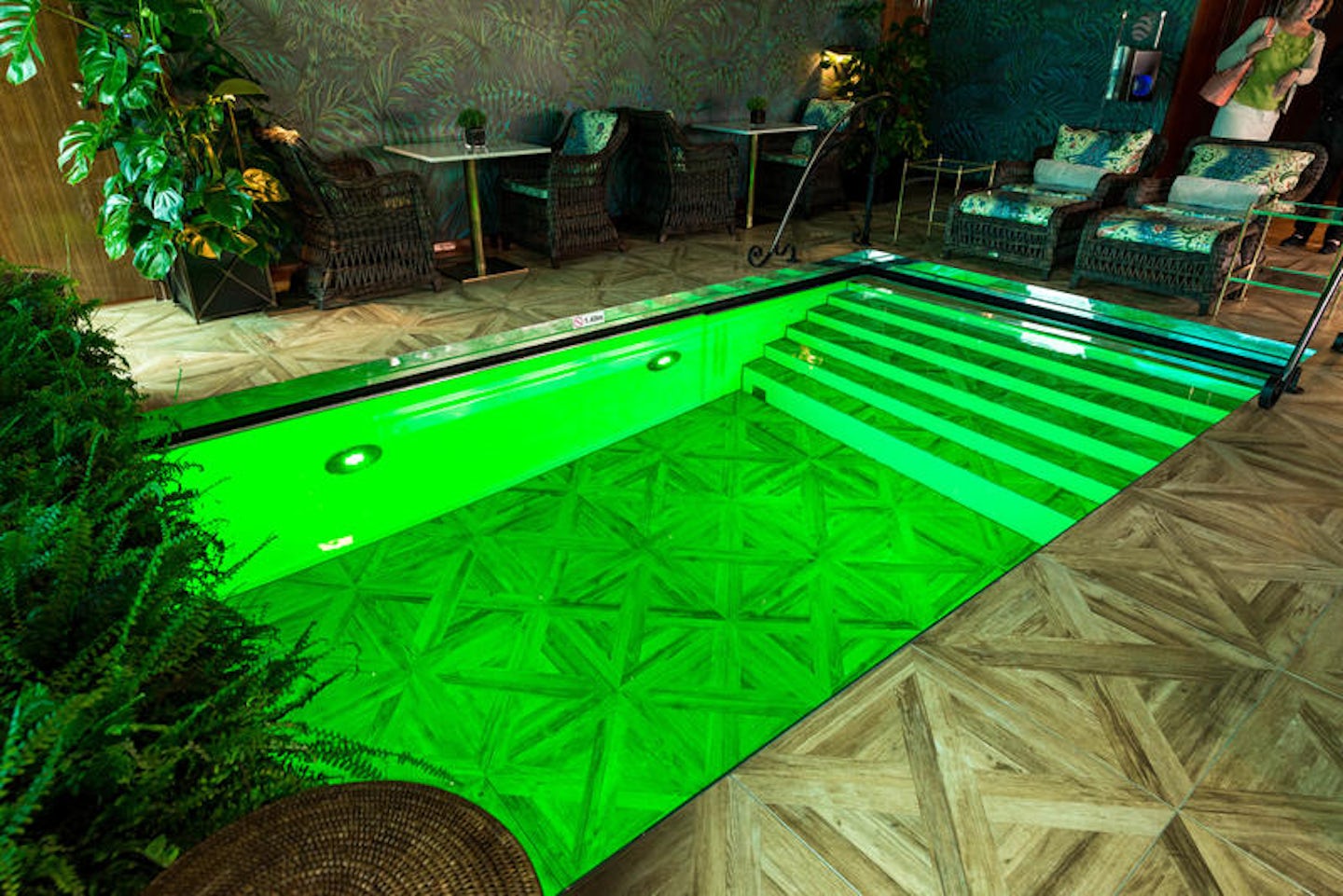The Pool at Club L'Esprit / Claude's on Joie de Vivre