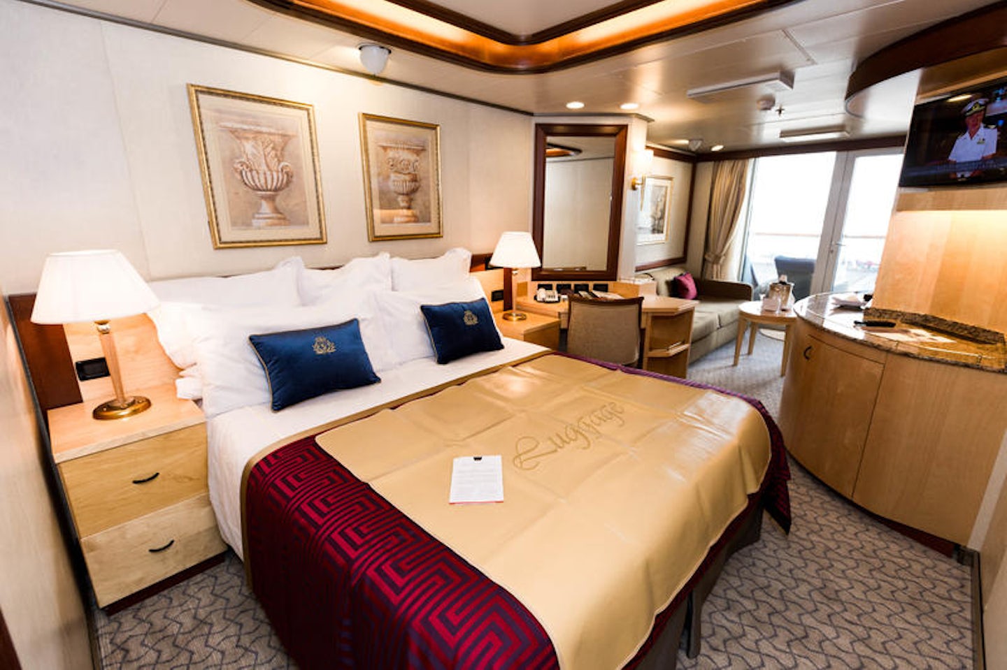 The Princess Suite on Queen Victoria