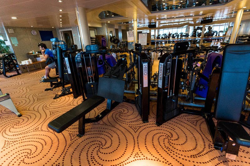 Fitness Center on Cunard Queen Victoria Cruise Ship Cruise Critic