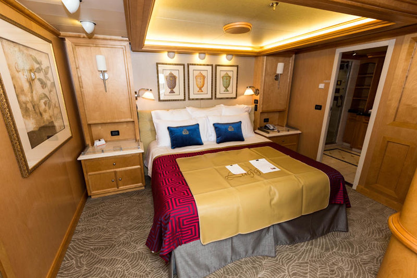 The Master Suite on Queen Victoria