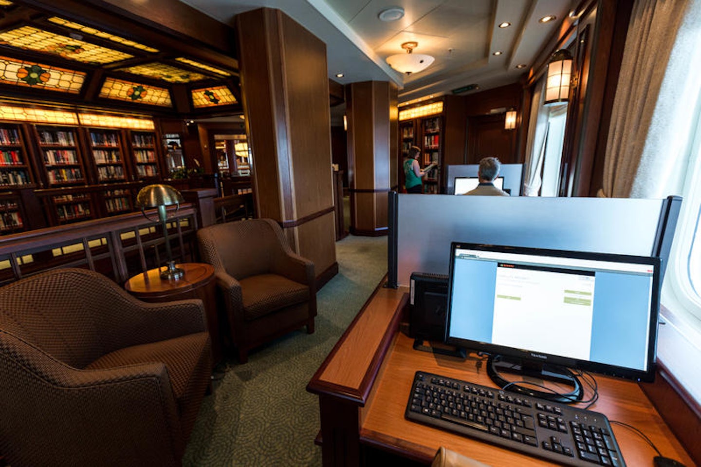 Library on Cunard Queen Victoria Cruise Ship - Cruise Critic