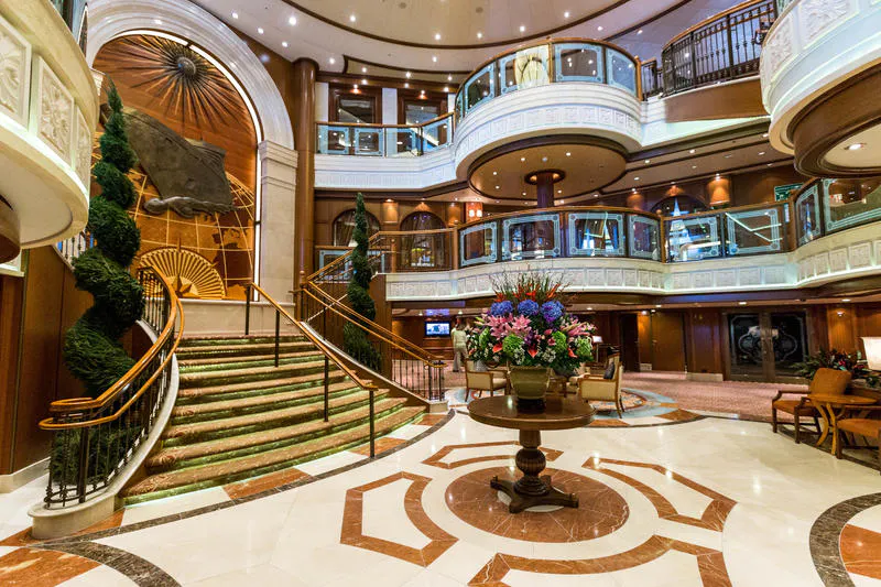 Grand Lobby on Cunard Queen Victoria Cruise Ship - Cruise Critic