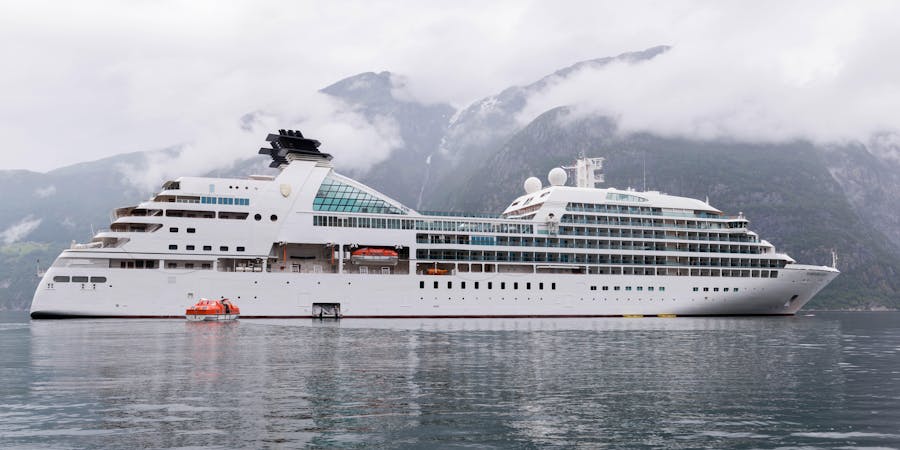 Ship Exterior on Seabourn Quest Ship Exterior on Seabourn Quest