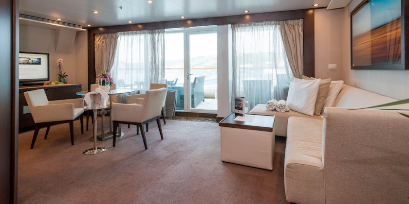 The Penthouse Spa Suite on Seabourn Quest (Photo: Cruise Critic)