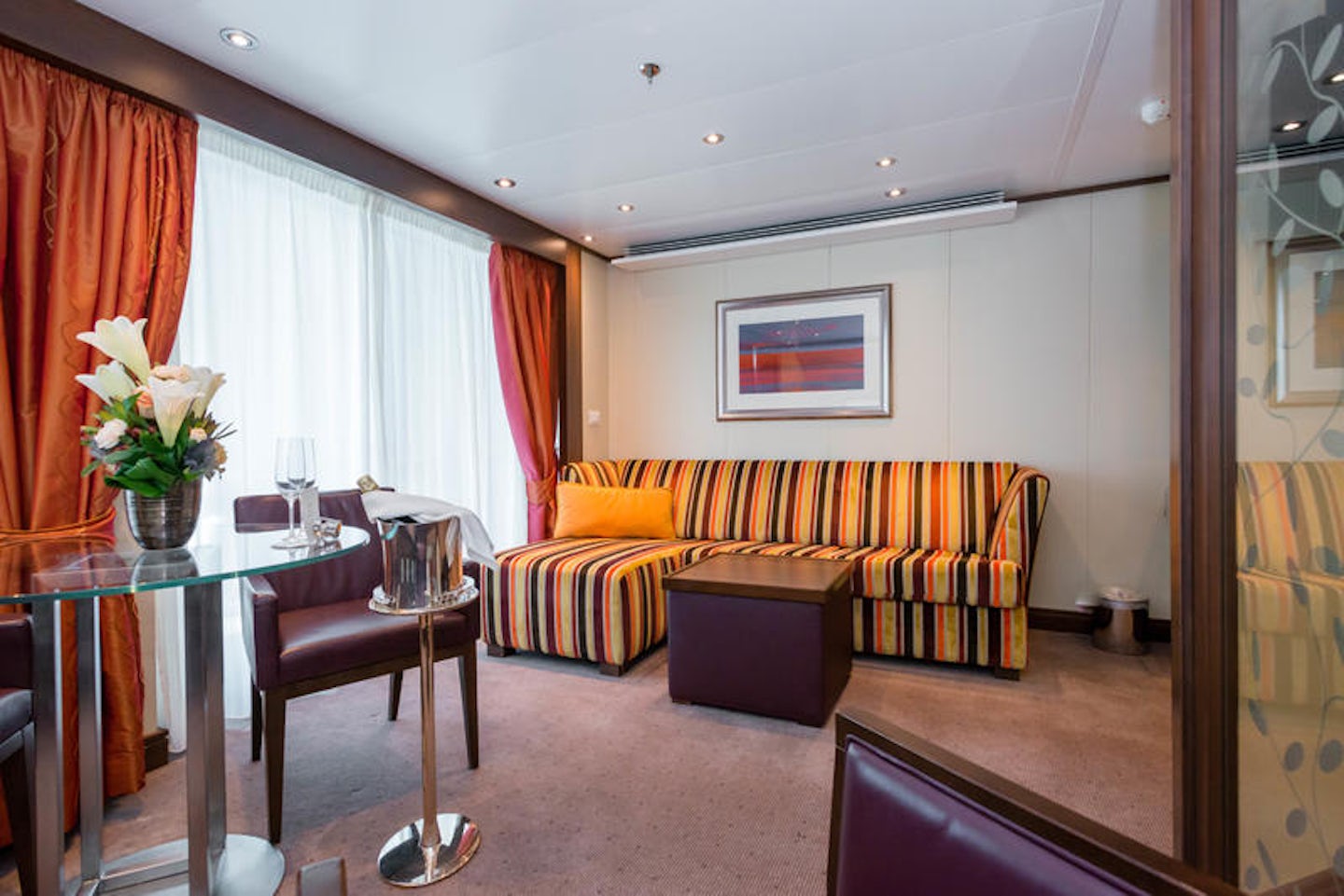 The Penthouse Suite on Seabourn Quest