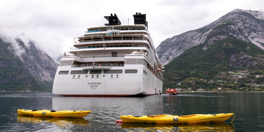 Kayak Tour on Seabourn Quest