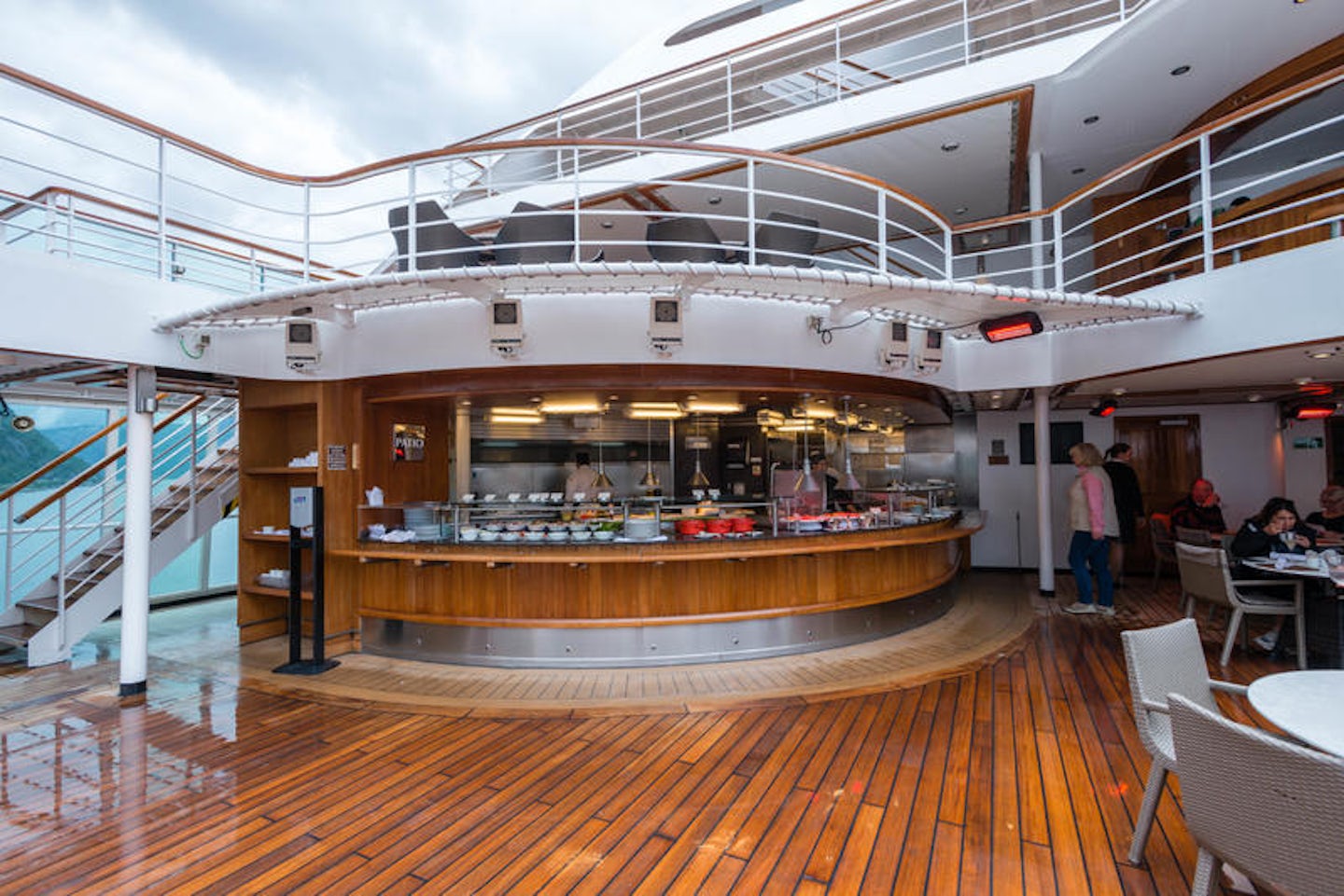 The Patio Grill on Seabourn Quest