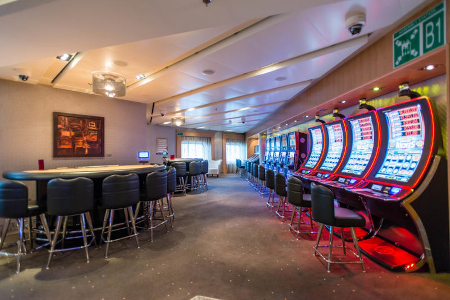 Casino on Seabourn Quest