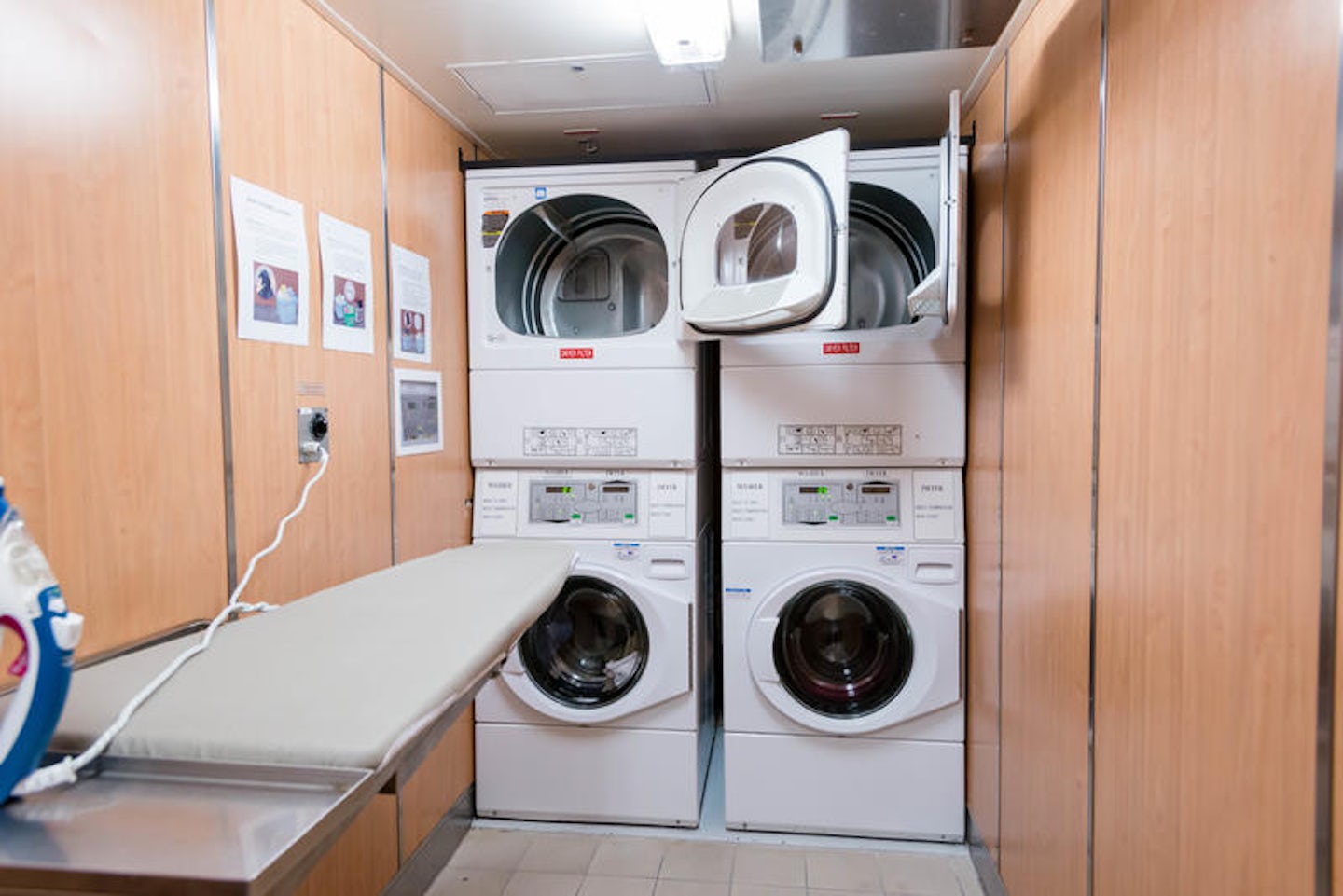 Launderette on Seabourn Quest