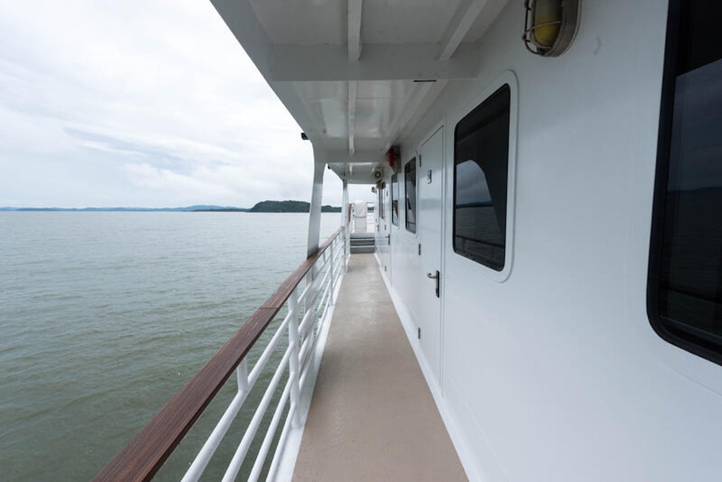 The Covered Deck Areas on Safari Voyager