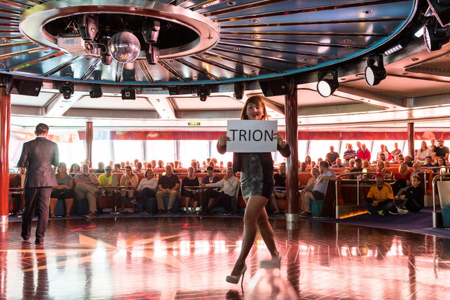 Biggest Liar Show at Spinnaker Lounge on Norwegian Pearl