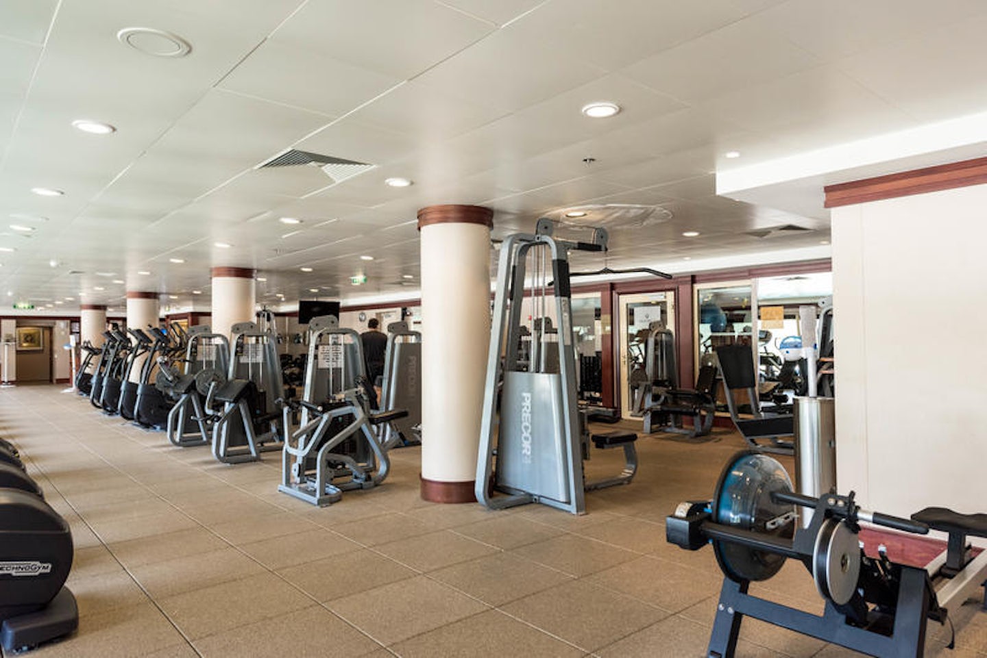 Fitness Center on Norwegian Pearl