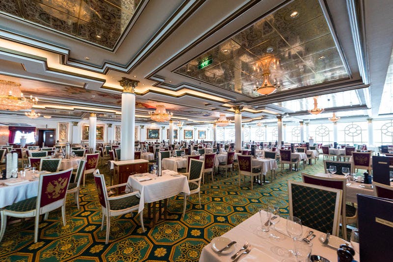 Summer Palace Main Dining Room on Norwegian Pearl Cruise Ship Cruise