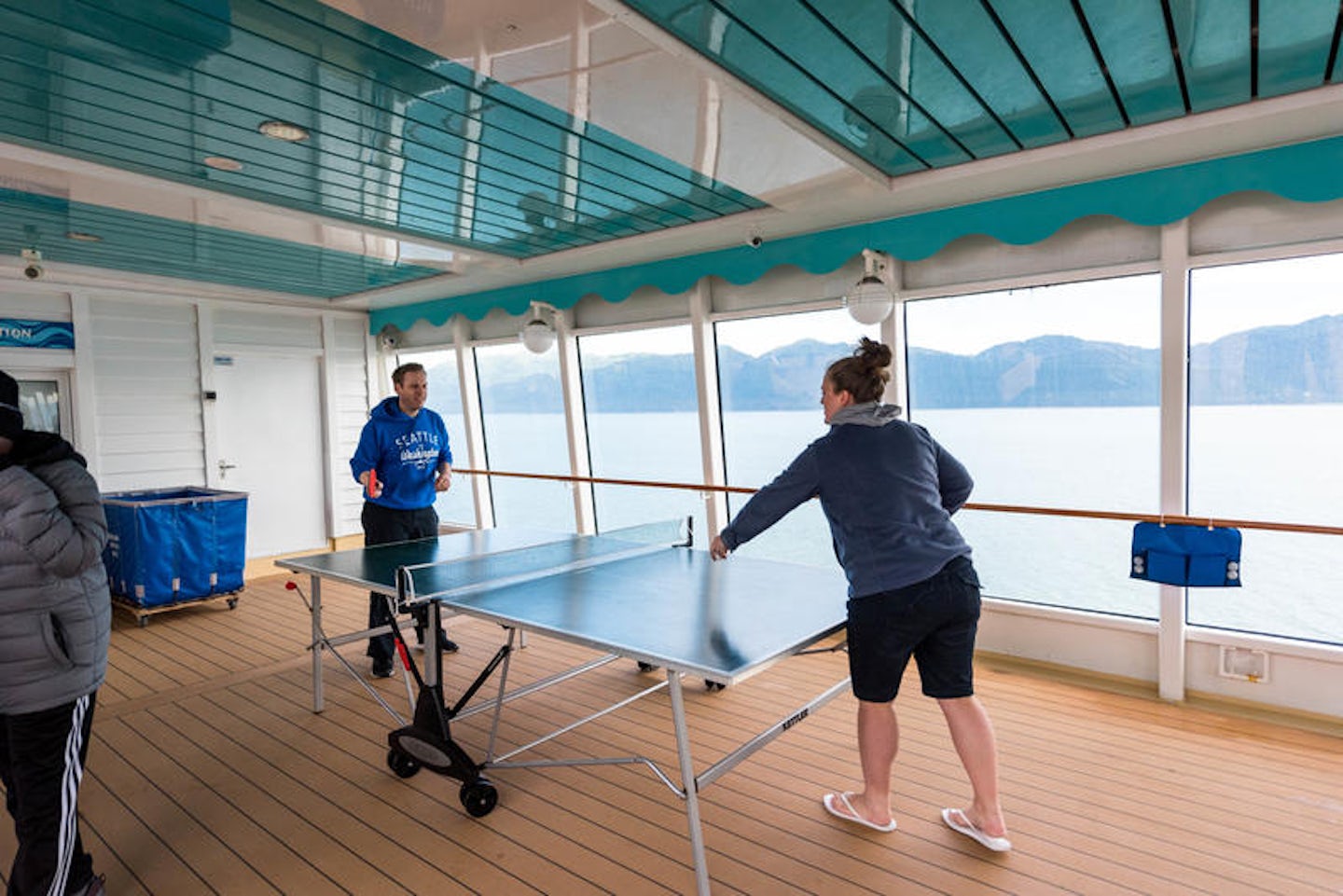 Table Tennis on Norwegian Pearl