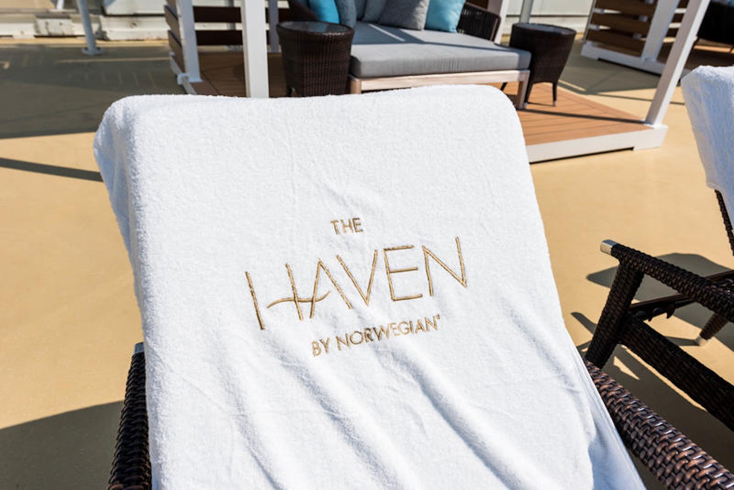 The Haven Sun Deck on Norwegian Pearl