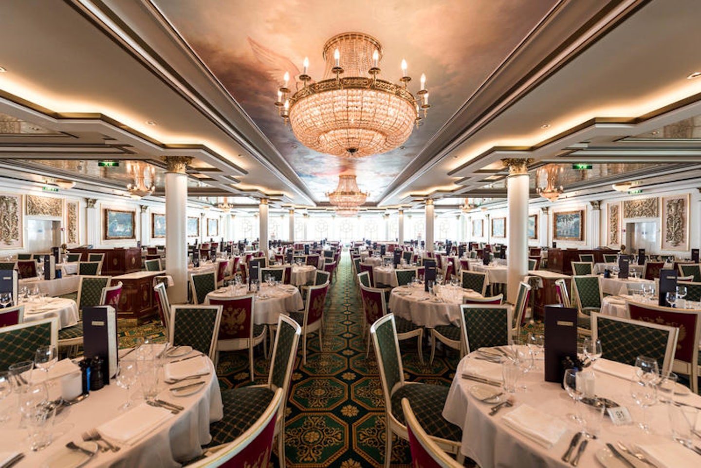 Summer Palace Main Dining Room on Norwegian Pearl