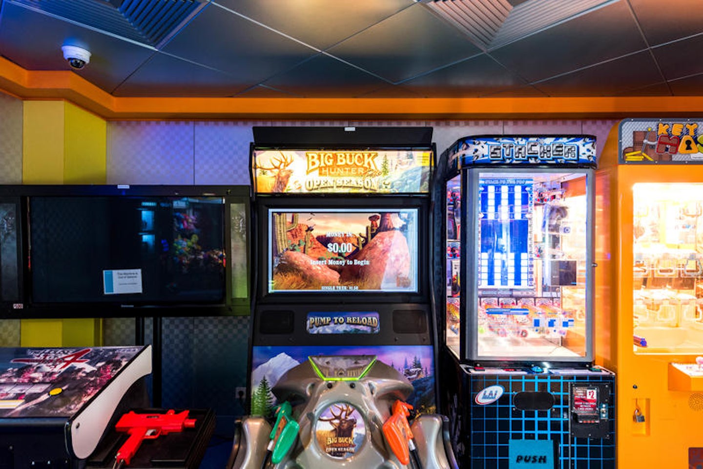 Video Arcade on Norwegian Pearl