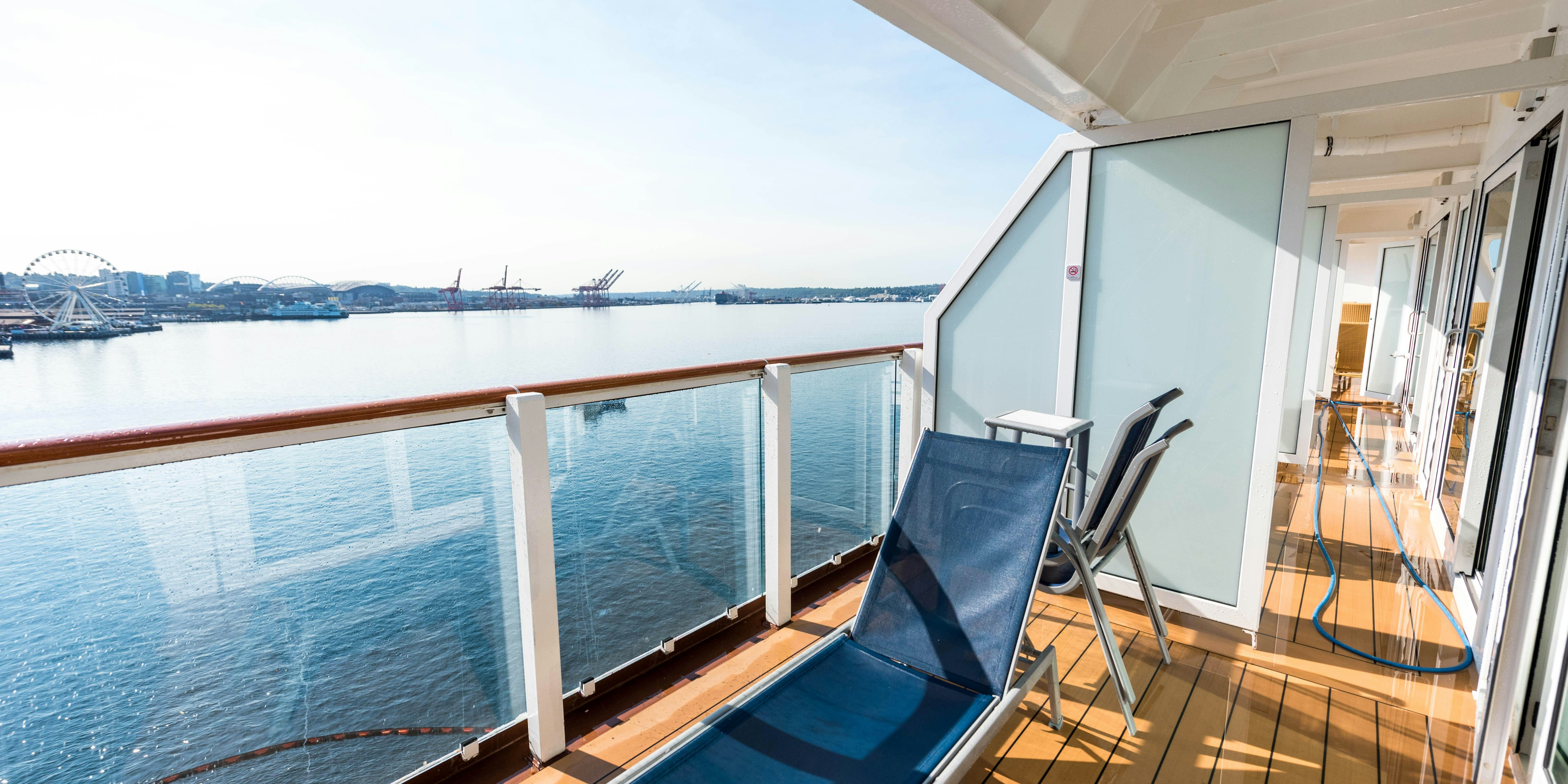 misty cruise ship balcony video