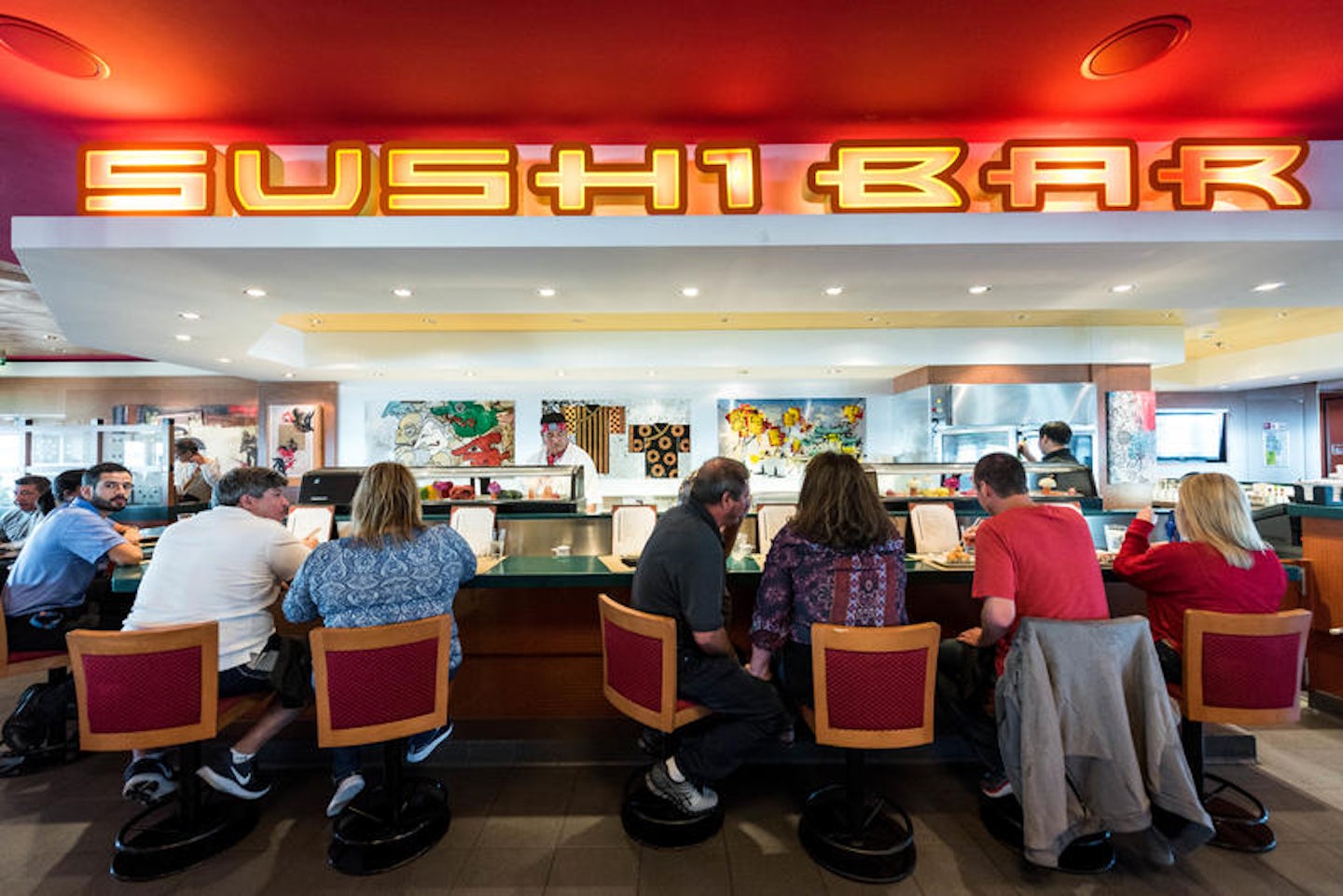 Sushi Bar on Norwegian Pearl