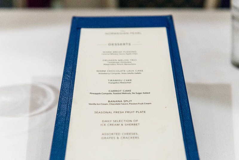 Summer Palace Main Dining Room on Norwegian Pearl Cruise Ship Cruise