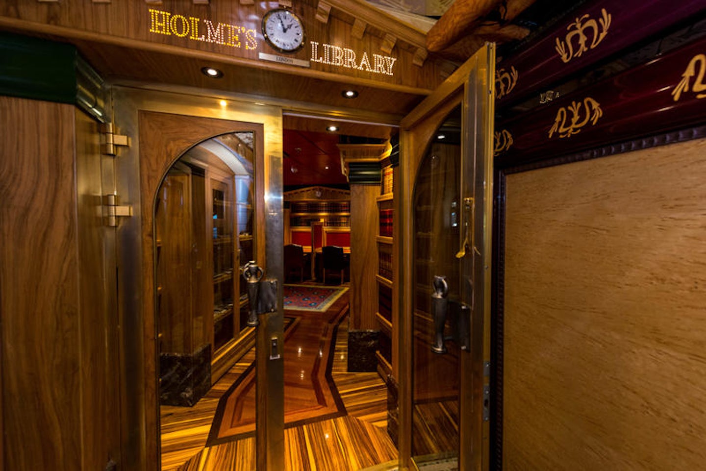 Holmes Library on Carnival Legend