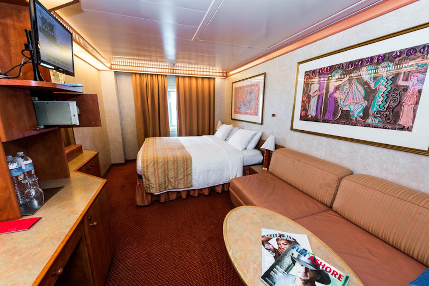 The Ocean-View Cabin on Carnival Legend