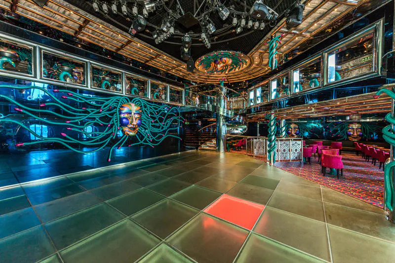 Medusa's Lair Dance Club on Carnival Legend Cruise Ship Cruise Critic