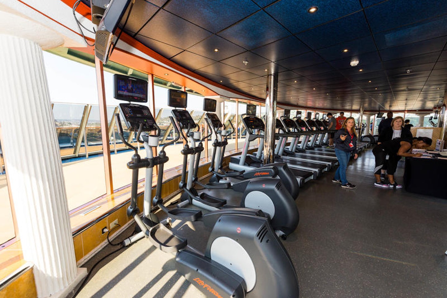 carnival cruise gym pictures