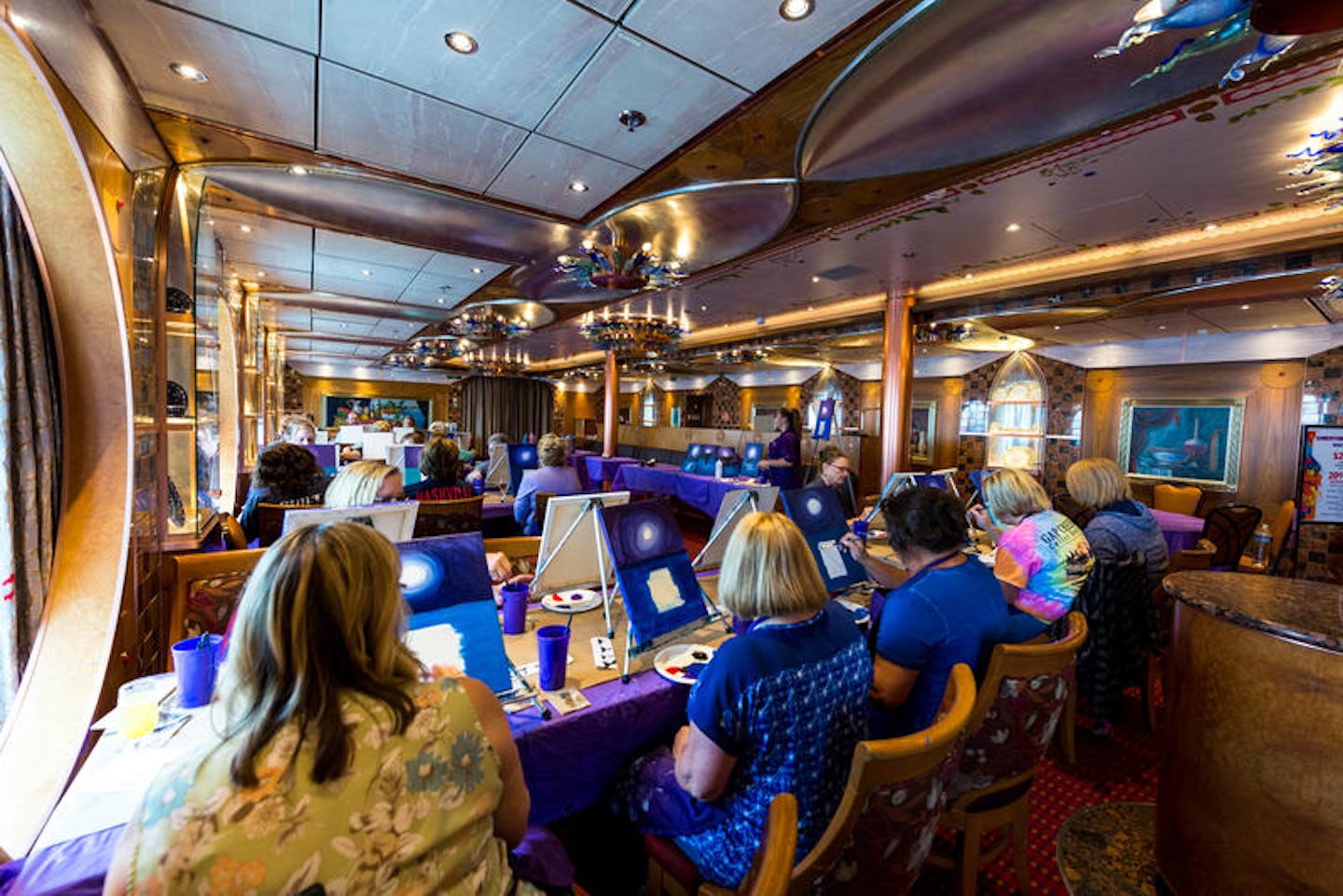 Creative Cove in The Private Club Dining Room on Carnival Legend